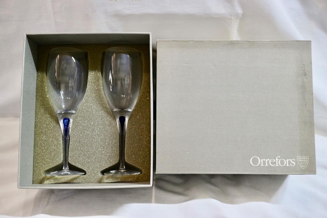 Orrefors オレフォス インターメッツォ ワイングラス ペア Orrefors オレフォス インターメッツォ ワイングラス ペア